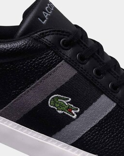Foto 3 | Foto 3 | Tenis Lacoste Grad Vulc 120 Negro De Piel Casual Para Hombre - Original