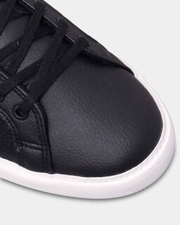 Foto 4 | Foto 4 | Tenis Lacoste Grad Vulc 120 Negro De Piel Casual Para Hombre - Original