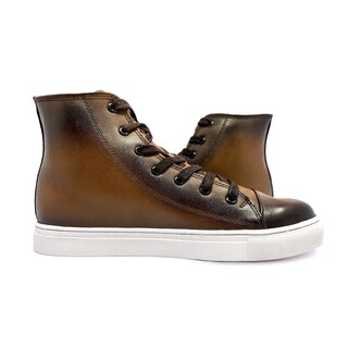 Foto 1 | Foto 1 | Tenis Botín Dasalo de Piel Vacuno color Miel para Hombre