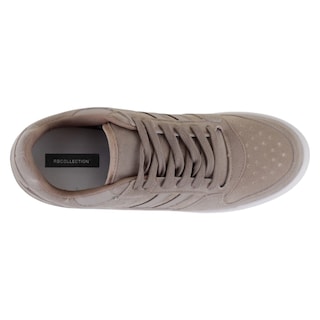 Foto 4 | Foto 4 | Tenis Con Cordones Exterior Gamuza Sintética Color Beige Para Hombre De Rbcollection