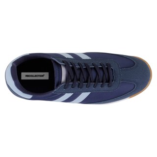 Foto 4 | Foto 4 | Tenis Con Cordones Exterior Piel Vegana Color Azul Para Hombre De Rbcollection