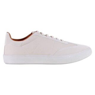 Foto 2 | Foto 2 | Tenis Con Cordones Exterior Piel Vegana Color Beige Para Hombre De Rbcollection