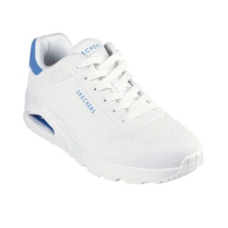 Foto 2 | Foto 2 | Tenis Skechers Street Uno Suited On Air Hombre Deportivo Blanco