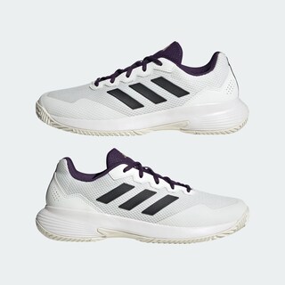 Foto 8 | Foto 8 | Tenis Gamecourt 2.0 Para Tenis Adidas Blanco Hombre