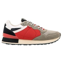 Tenis Mustang Joggo Classic Red Hombre Juvenil Gris