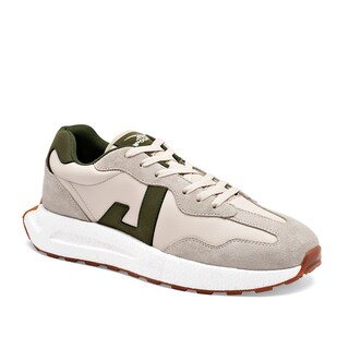 Foto 1 | Foto 1 | Apoort Tenis Urbano Para Hombre Beige Olivo