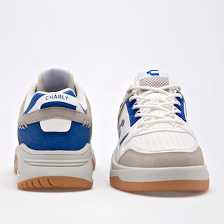 Foto 4 | Foto 4 | Charly Tenis Urbano Para Hombre Blanco Gris Azul