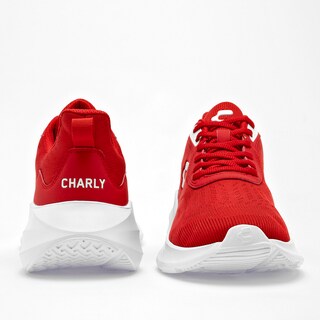 Foto 4 | Foto 4 | Charly Tenis Deportivo Para Hombre Rojo Running