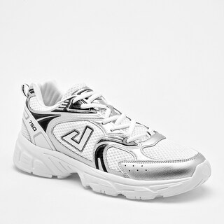 Foto 1 | Foto 1 | Apoort Tenis Urbano Para Hombre Blanco Plata Gris