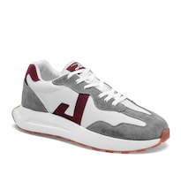 Apoort Tenis Urbano Para Hombre Blanco Gris Vino