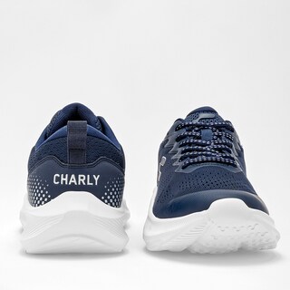 Foto 4 | Foto 4 | Charly Tenis Deportivo Para Hombre Marino Gris Running