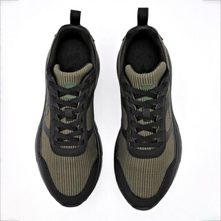 Foto 3 | Foto 3 | Charly Tenis Urbano Para Hombre Olivo Negro Walking