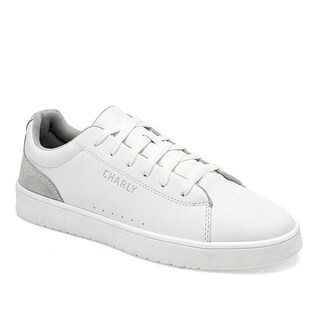 Foto 1 | Foto 1 | Charly Tenis Urbano Para Hombre Blanco Gris Futbol