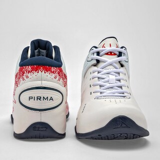 Foto 3 | Foto 3 | Pirma Tenis Deportivo Para Hombre Blanco Rojo