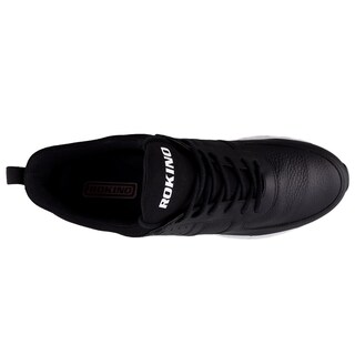 Foto 4 | Foto 4 | Tenis Casual de Piel Rokino 3195 color Negro para Hombre