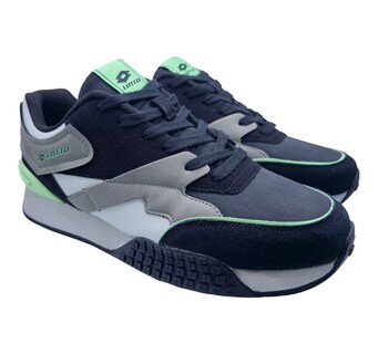 Foto 1 | Foto 1 | Tenis Lotto Sorrento Negro/Oxford para Hombre