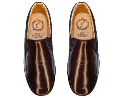 Foto 6 | Foto 6 | Zapatos para Hombre Enco Footwear de Piel Cafés