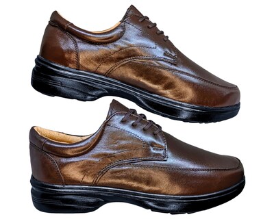 Foto 5 | Foto 5 | Zapatos para Hombre Enco Footwear de Piel Cafés