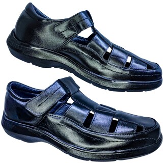 Foto 5 | Foto 5 | Sandalias En Piel De Borrego Cómodo Para Pie Delicado para Hombre