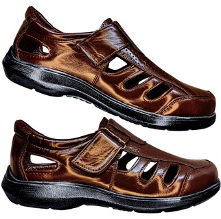 Foto 5 | Foto 5 | Sandalias de Piel De Borrego Cómodo Para Pie Delicado para Hombre