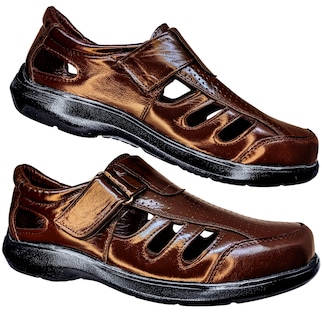 Foto 4 | Foto 4 | Sandalias de Piel De Borrego Cómodo Para Pie Delicado para Hombre
