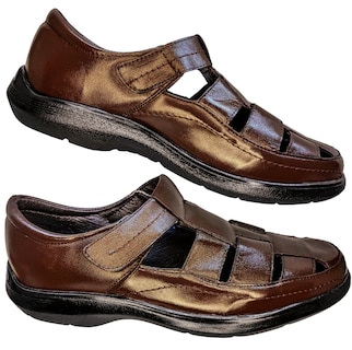 Foto 4 | Foto 4 | Sandalias de Piel Enco Footwear Cafés para Hombre