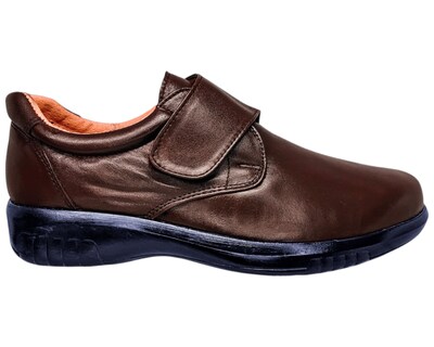 Foto 6 | Foto 6 | Zapato Para Hombre En Piel Borrego Para Descanso Con Velcro