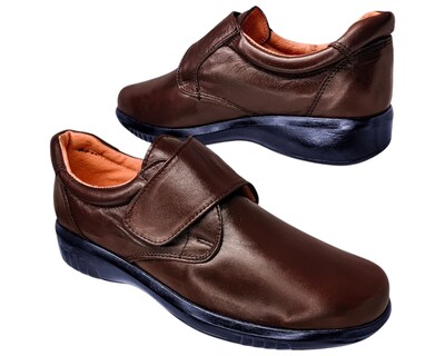 Foto 4 | Foto 4 | Zapato Para Hombre En Piel Borrego Para Descanso Con Velcro