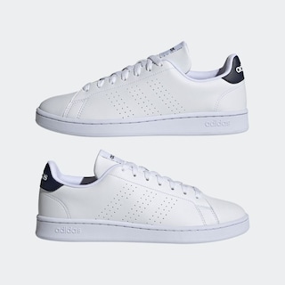 Foto 8 | Foto 8 | Tenis Adidas Advantage Blancos Unisex