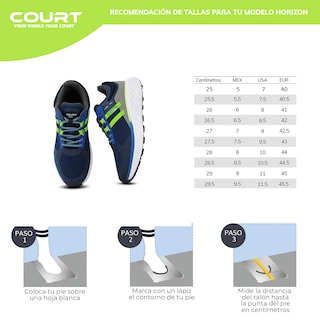 Foto 6 | Foto 6 | Tenis Deportivo Confort Court Horizon Especializado En Trail Running
