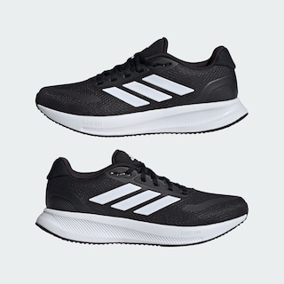 Foto 8 | Foto 8 | Tenis de Entrenamiento Runfalcon 5 Adidas Negro para Hombre