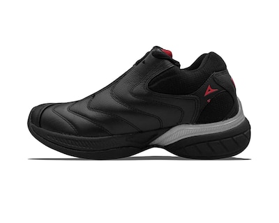 Foto 6 | Foto 6 | Tenis Pirma Brasil 468 Negro Rojo Caballero.