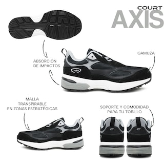 Foto 6 | Foto 6 | Tenis Deportivo Court Axis Para Hombre