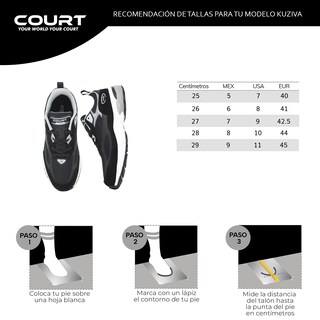 Foto 7 | Foto 7 | Tenis Deportivo Court Axis Para Hombre