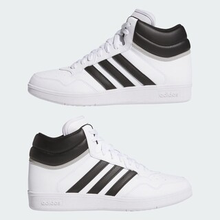 Foto 8 | Foto 8 | Tenis Adidas Hoops 4.0 Mid Blanco Unisex