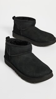 Foto 4 | Foto 4 | Bota Ugg Classic Ultra Mini Negro para Hombre - Venta Internacional.