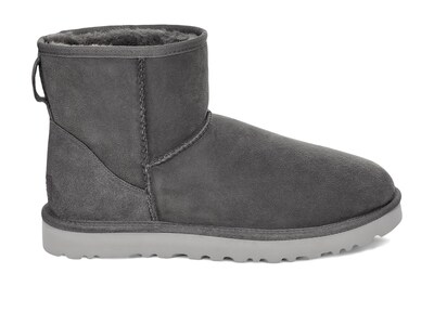 Foto 6 | Foto 6 | Botas de Moda Ugg Classic Mini Gris para Hombre- Venta Internacional