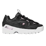 Tenis Fila Mujer Casuales Comodos Original Sneackers Negro