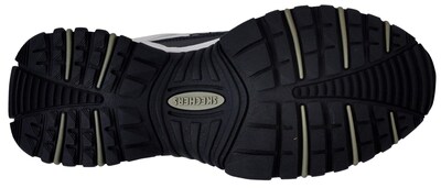 Foto 4 | Foto 4 | Zapatilla Skechers Energy Afterburn Para Hombre, Color Blanco, Azul Marino Y Plateado - Venta Internacional.