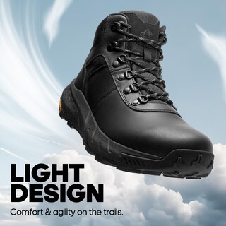 Foto 3 | Foto 3 | Botas De Senderismo Nortiv 8 Nmumhb2505 Impermeables De Cuero Para Hombre, Color Negro - Venta Internacional.