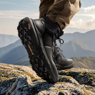 Foto 7 | Foto 7 | Botas De Senderismo Nortiv 8 Nmumhb2505 Impermeables De Cuero Para Hombre, Color Negro - Venta Internacional.