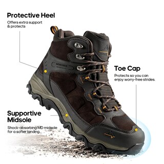 Foto 6 | Foto 6 | Botas De Senderismo Nortiv 8 Paladin Impermeables Para Hombre, Talla 10.5 - Venta Internacional.