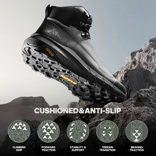 Foto 3 | Foto 3 | Botas De Senderismo Nortiv 8 Hydrotrek Impermeables Para Hombre, Talla 10.5 - Venta Internacional.