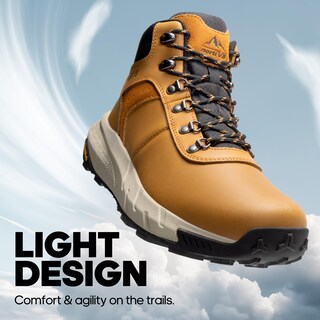 Foto 3 | Foto 3 | Botas De Senderismo Nortiv 8 Nmumhb2505 Impermeables De Cuero Para Hombre, Color Marrón - Venta Internacional.