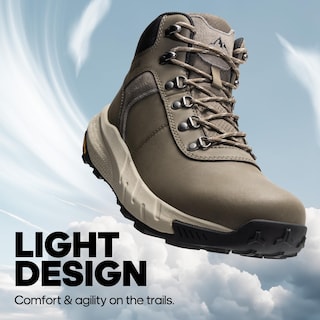 Foto 3 | Foto 3 | Botas De Senderismo Nortiv 8 Nmumhb2505 Impermeables De Cuero Para Hombre, Color Oliva - Venta Internacional.