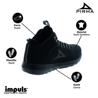 Foto 6 | Foto 6 | Tenis Pirma color Negro Originales Training Caballero