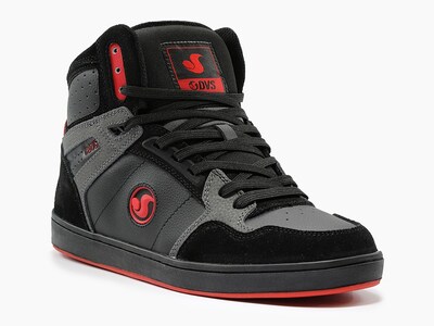 Foto 1 | Foto 1 | Tenis DVS Honcho 006 Black Charcoal Red Suede para Skateboarding