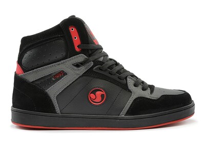 Foto 3 | Foto 3 | Tenis DVS Honcho 006 Black Charcoal Red Suede para Skateboarding