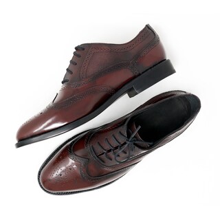 Foto 1 | Foto 1 | Zapato Dasalo DCACVE101 color Vino Bostoniano Camaleón en Piel Vacuno para Caballero