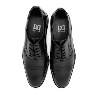 Foto 3 | Foto 3 | Zapato Dasalo Oxford En Piel Vacuno Negro Para Hombre